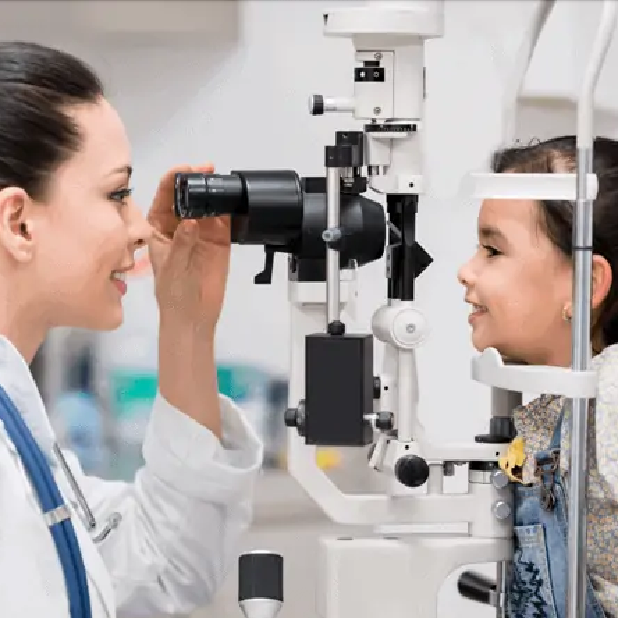 pediatric eye exam in Manchester